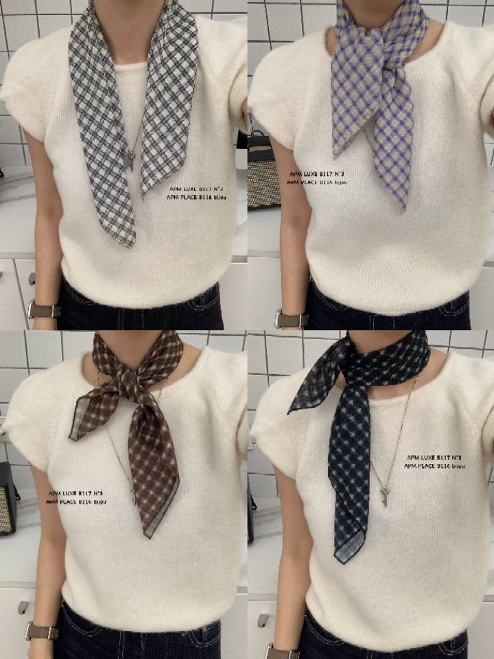 N3韓國直郵女士新品時尚人氣26春夏推薦休閑熱賣圍巾披肩N3圍巾/披肩