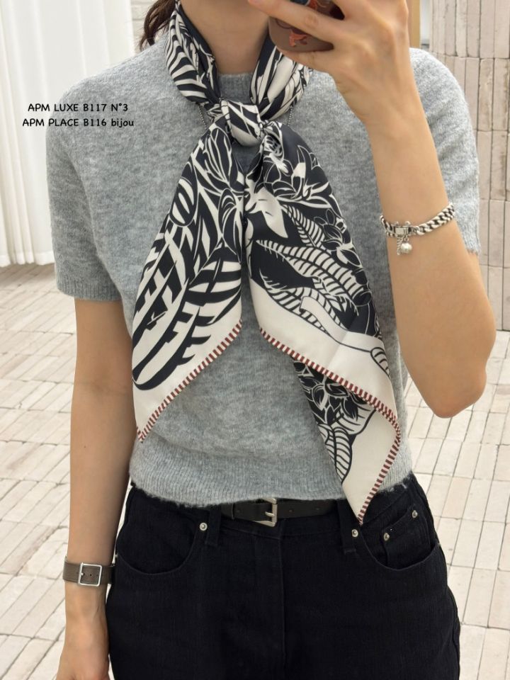 N3韓國直郵女士新款推薦休閑熱賣人氣職業時尚圍巾披肩雙面N3圍巾/披肩