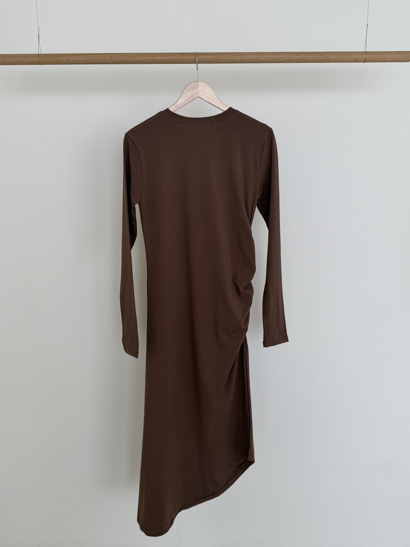 OURWAVE/OUR ROOM韓國代購女裝新品人氣職業連衣裙褶皺Our Wave/Our Room連衣裙