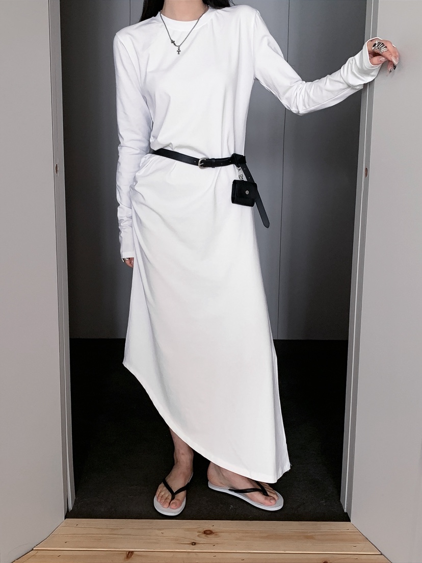 OURWAVE/OUR ROOM韓國代購女裝新品人氣職業連衣裙褶皺Our Wave/Our Room連衣裙