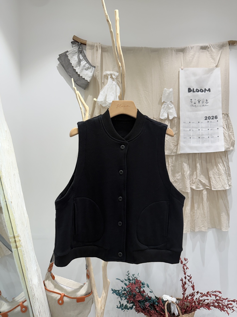 BLOOM韓國直郵實拍女士新款職業熱賣26春夏人氣時尚推薦馬甲BLOOM-S馬甲圖色2
