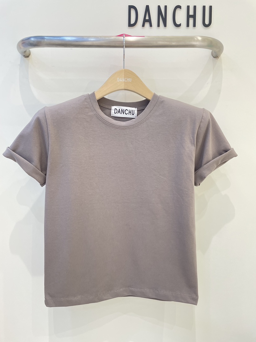DANCHU韓國直郵實拍女士新品推薦熱賣職業人氣26春夏時尚T恤DANCHUT恤圖色3