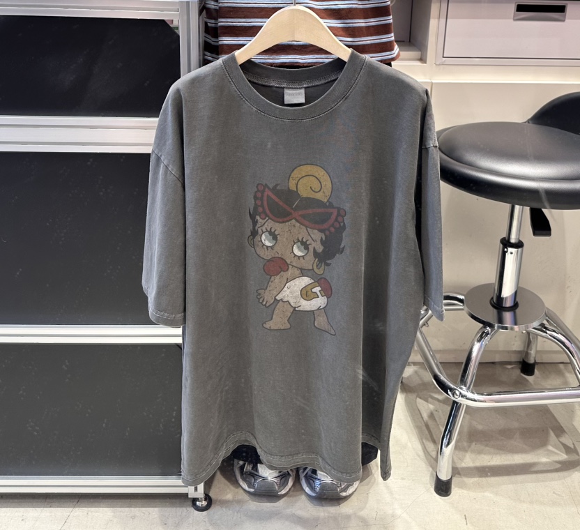 CRACKERS韓國直郵實拍女裝新品熱賣推薦26春夏時尚職業T恤CRACKERST恤圖色3