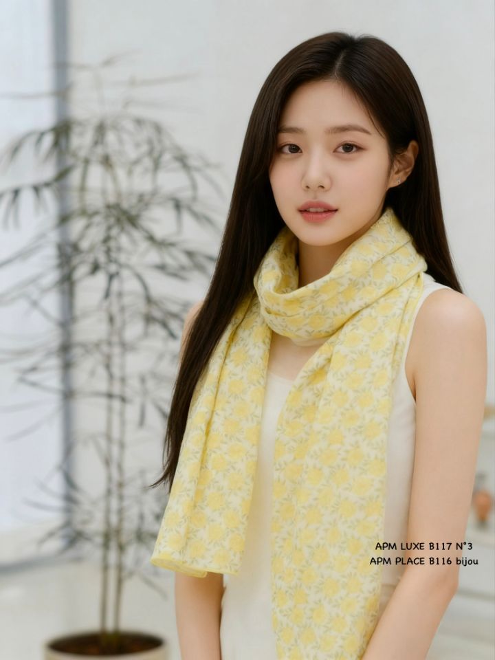 N3韓國代購女士新款職業人氣休閑26春夏時尚圍巾披肩圍巾N3圍巾/披肩