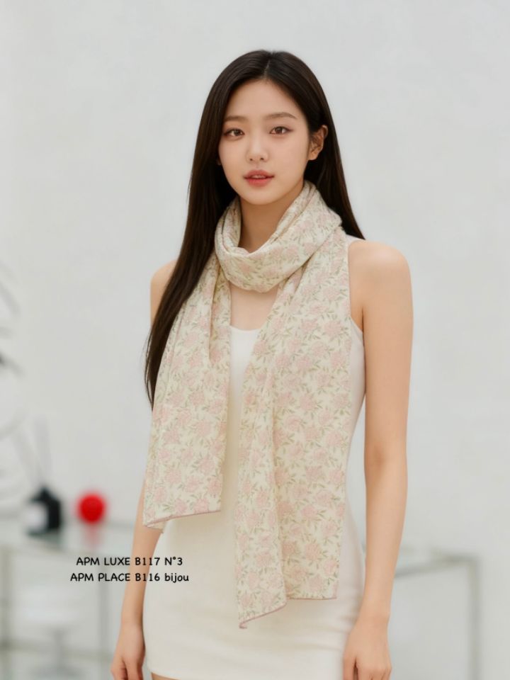 N3韓國代購女士新款職業人氣休閑26春夏時尚圍巾披肩圍巾N3圍巾/披肩