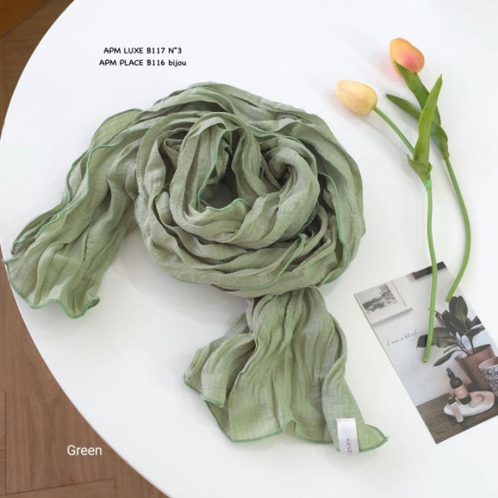 N3韓國東大門直郵女士新品人氣職業26春夏熱賣休閑圍巾披肩N3圍巾/披肩