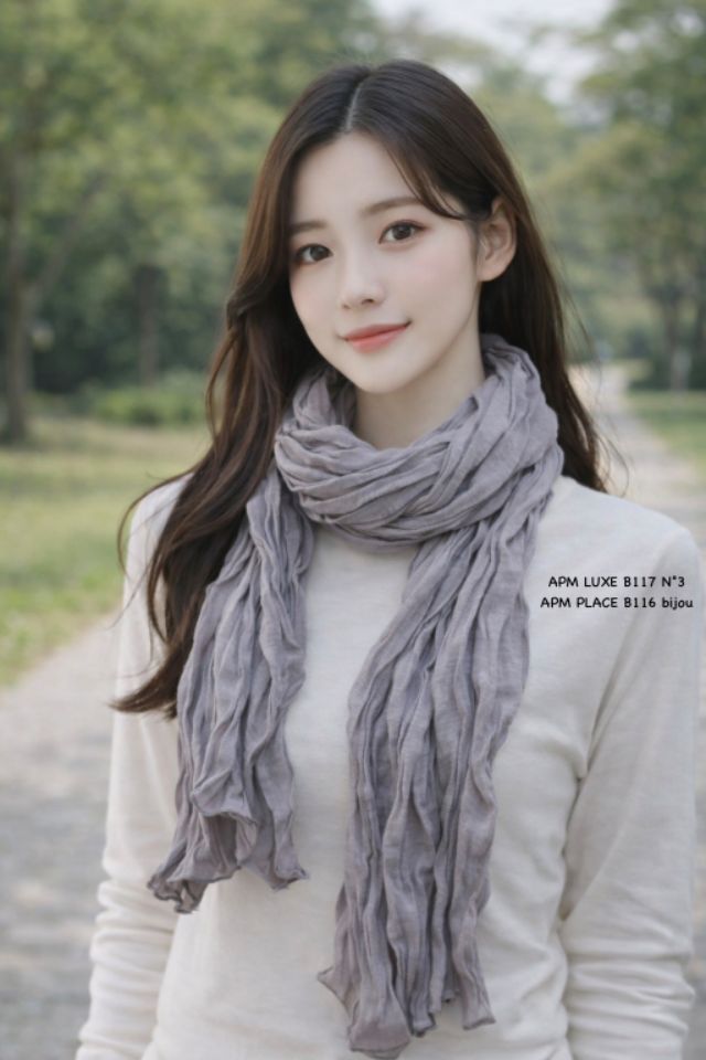 N3韓國東大門直郵女士新品人氣職業26春夏熱賣休閑圍巾披肩N3圍巾/披肩