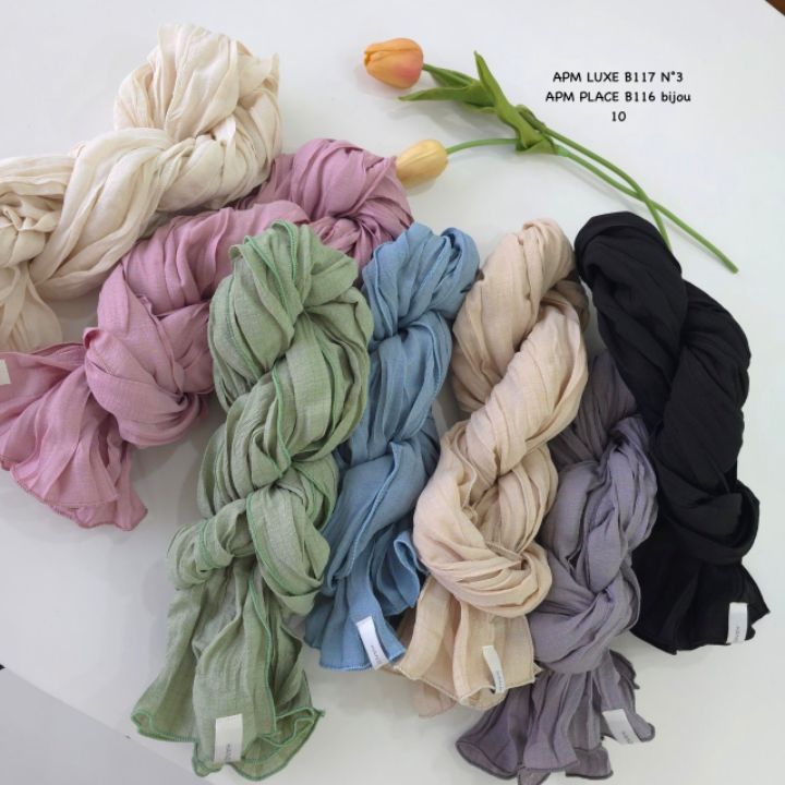 N3韓國東大門直郵女士新品人氣職業26春夏熱賣休閑圍巾披肩N3圍巾/披肩