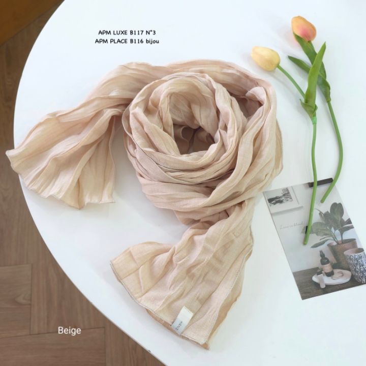 N3韓國東大門直郵女士新品人氣職業26春夏熱賣休閑圍巾披肩N3圍巾/披肩