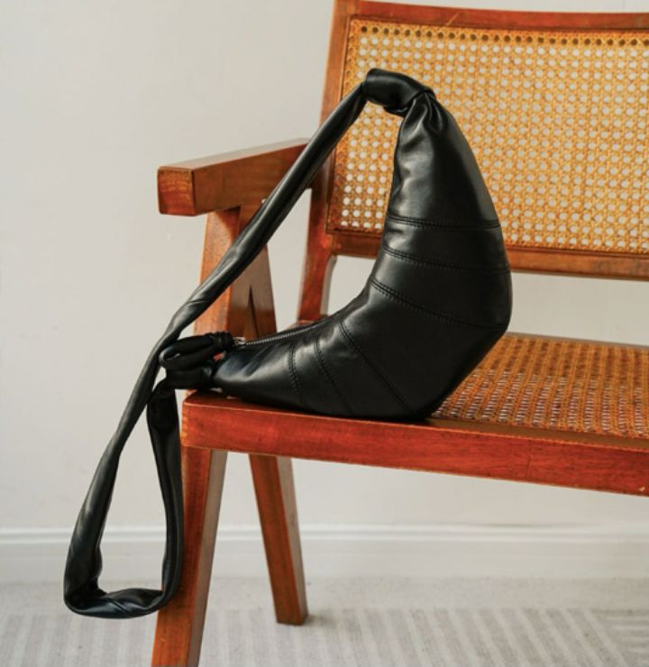 TROUVAILLE韓國直郵實拍女士新款熱賣人氣單肩斜跨包羊皮TROUVAILLE單肩/斜跨包