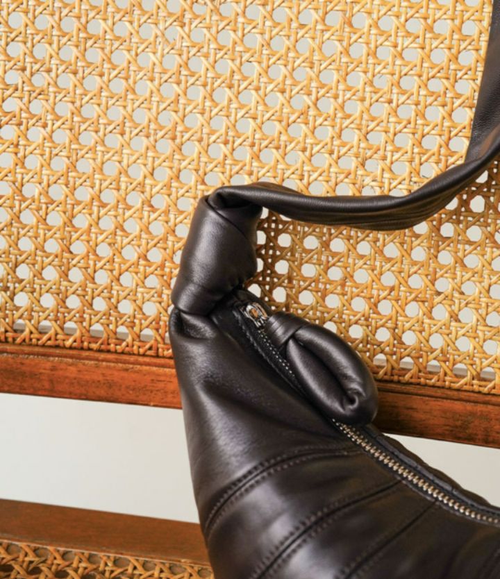 TROUVAILLE韓國直郵實拍女士新款熱賣人氣單肩斜跨包羊皮TROUVAILLE單肩/斜跨包