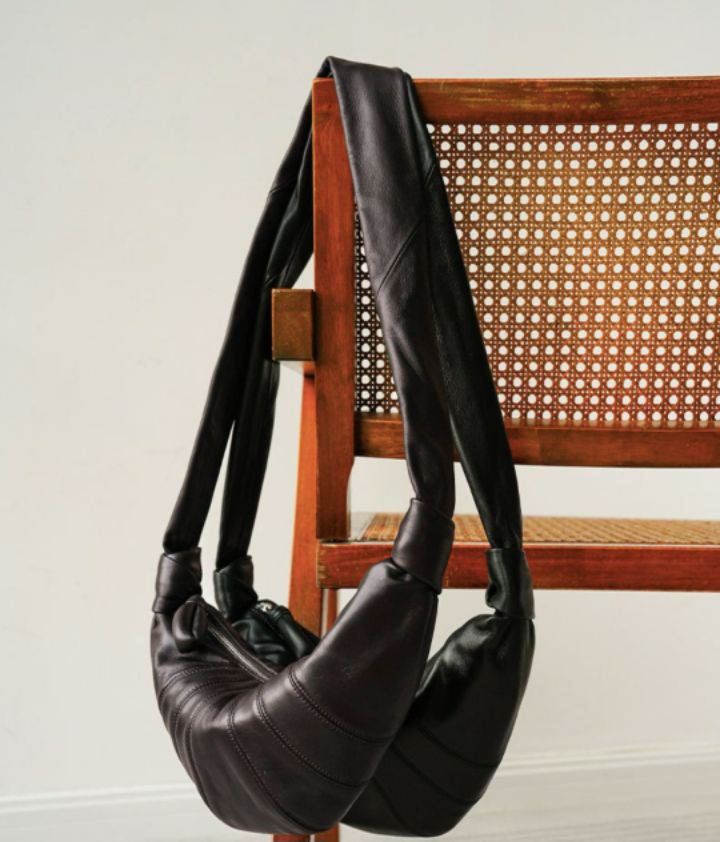 TROUVAILLE韓國直郵實拍女士新款熱賣人氣單肩斜跨包羊皮TROUVAILLE單肩/斜跨包