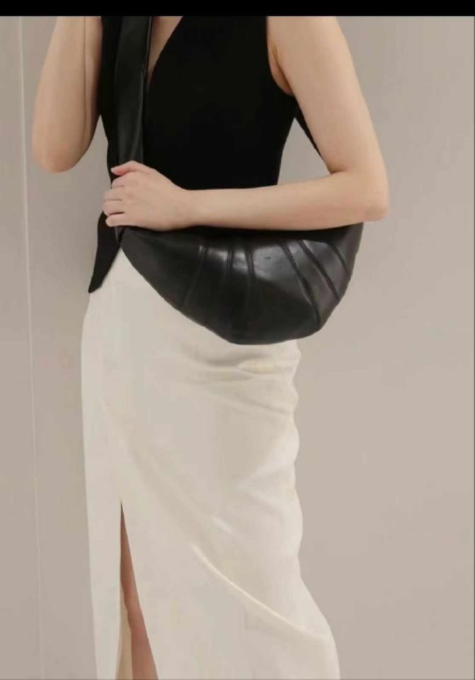 TROUVAILLE韓國直郵實拍女士新款熱賣人氣單肩斜跨包羊皮TROUVAILLE單肩/斜跨包