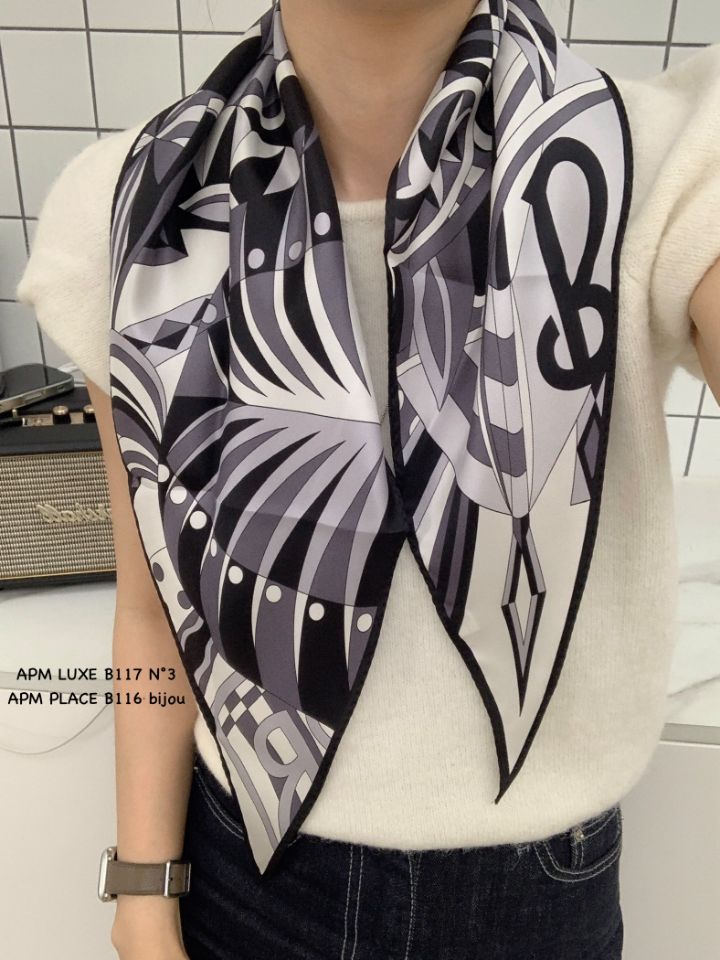 N3韓國代購女裝新品休閑時尚推薦人氣熱賣26春夏圍巾披肩絲綢N3圍巾/披肩