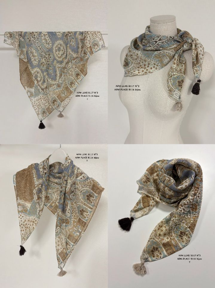 N3韓國直郵實拍女士新款時尚休閑職業推薦熱賣圍巾披肩流蘇N3圍巾/披肩