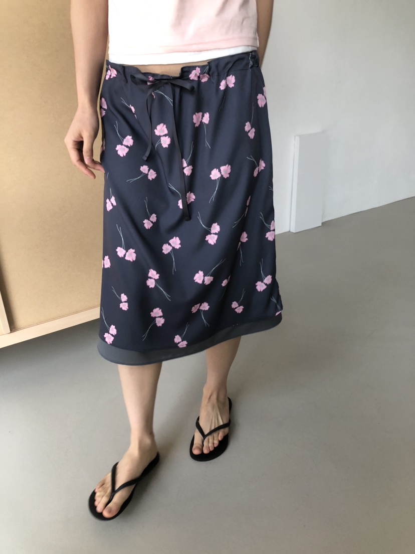 FLASH/I LOVE ME韓國代購女裝新品推薦休閑半身裙中短裙FLASH/I LOVE ME半身裙/中短裙