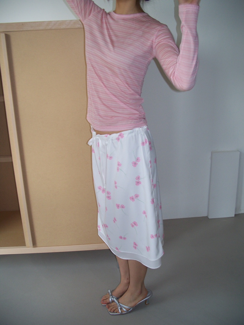 FLASH/I LOVE ME韓國代購女裝新品推薦休閑半身裙中短裙FLASH/I LOVE ME半身裙/中短裙