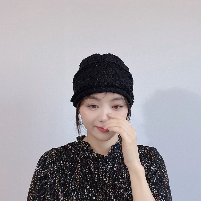 LOVELY HAT韓國代購女士新款休閑推薦26春夏人氣熱賣帽子LOVELY HAT帽子圖色1