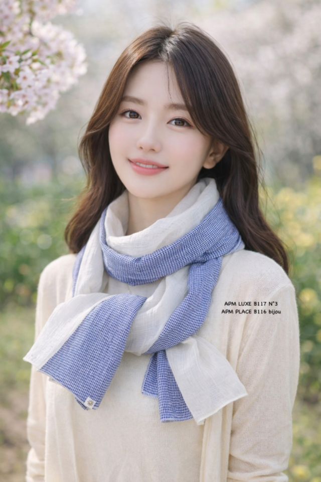 N3韓國東大門直郵女士新品休閑職業推薦圍巾披肩格紋圍巾N3圍巾/披肩