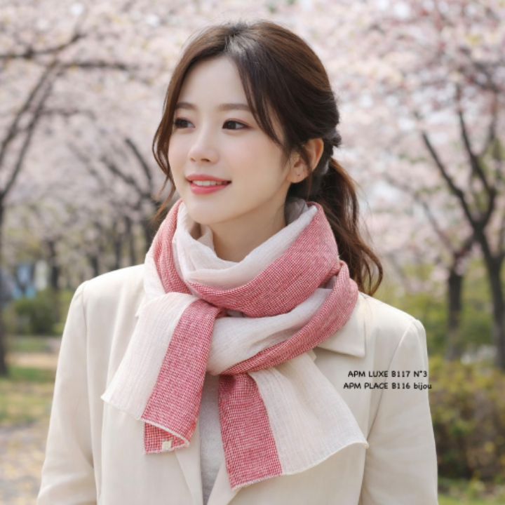 N3韓國東大門直郵女士新品休閑職業推薦圍巾披肩格紋圍巾N3圍巾/披肩