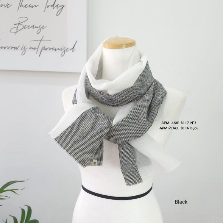 N3韓國東大門直郵女士新品休閑職業推薦圍巾披肩格紋圍巾N3圍巾/披肩