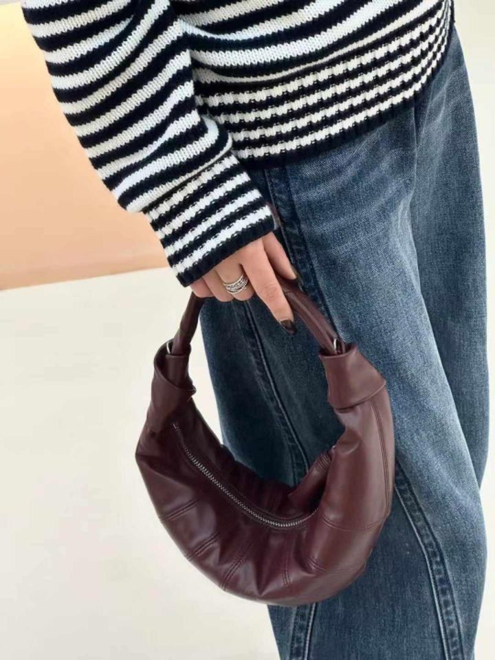 TROUVAILLE韓國代購女士新品人氣職業26春夏休閑手提包羊皮TROUVAILLE手提包