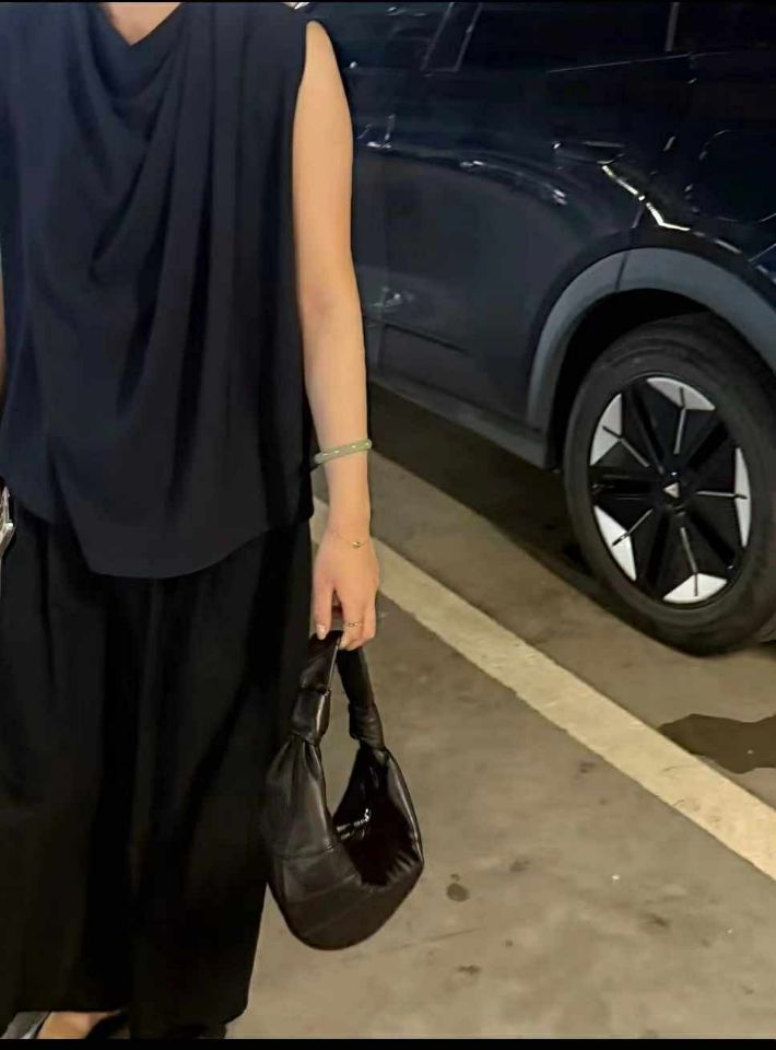 TROUVAILLE韓國代購女士新品人氣職業26春夏休閑手提包羊皮TROUVAILLE手提包