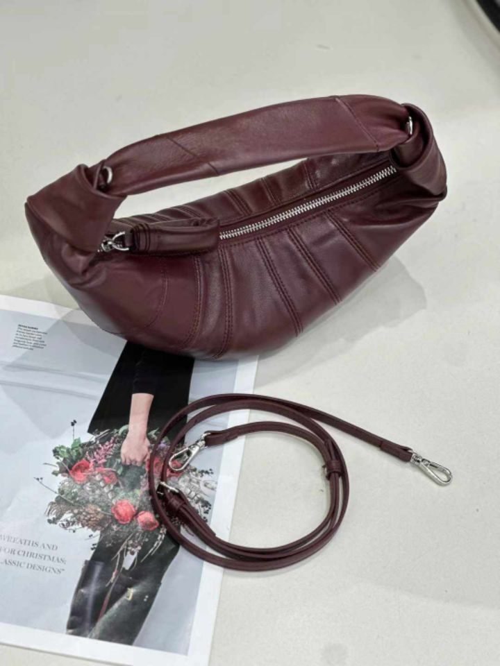 TROUVAILLE韓國代購女士新品人氣職業26春夏休閑手提包羊皮TROUVAILLE手提包