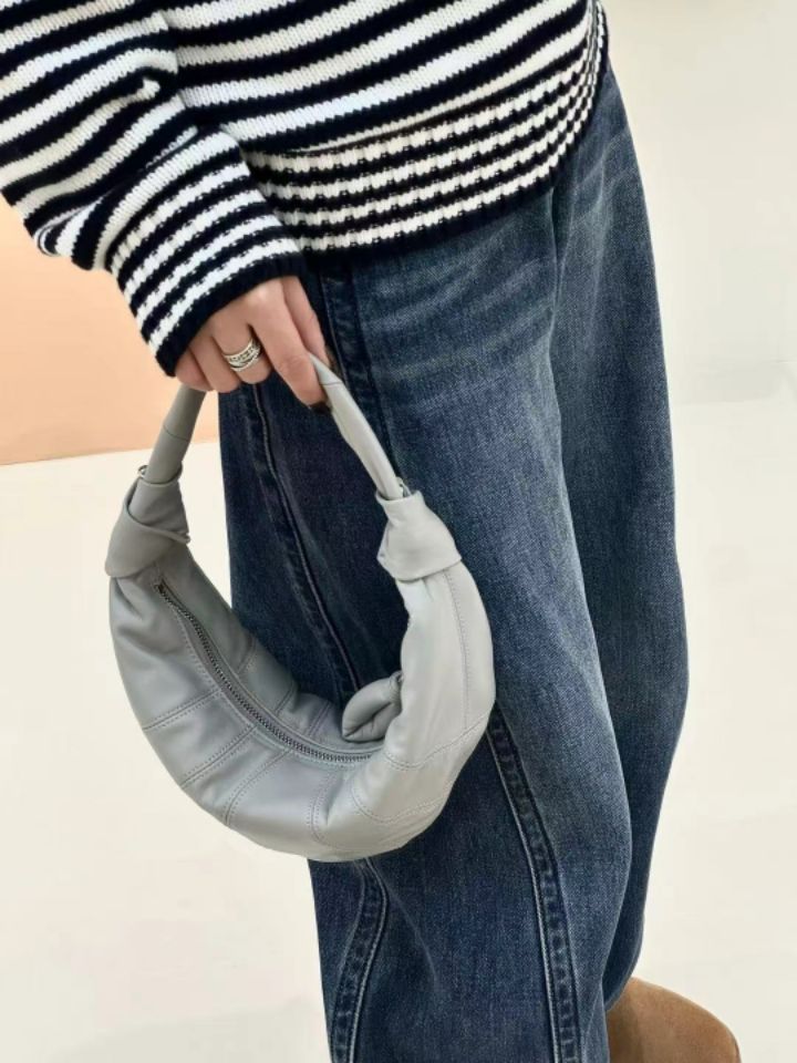 TROUVAILLE韓國代購女士新品人氣職業26春夏休閑手提包羊皮TROUVAILLE手提包圖色4