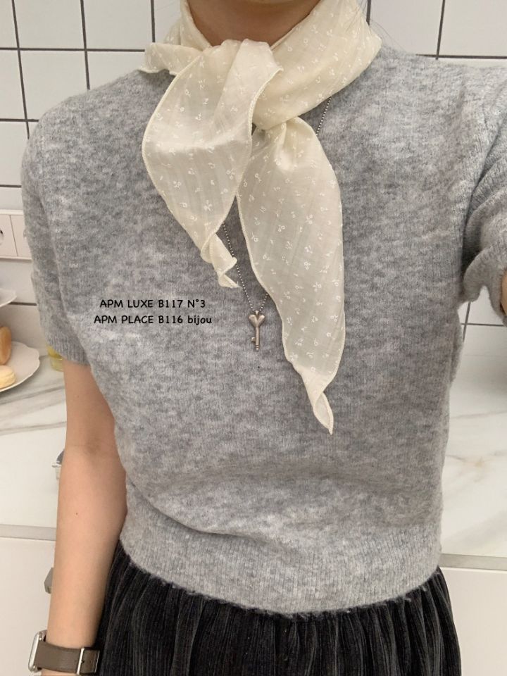 N3韓國東大門直郵女裝新品休閑時尚推薦圍巾披肩花朵圍巾N3圍巾/披肩