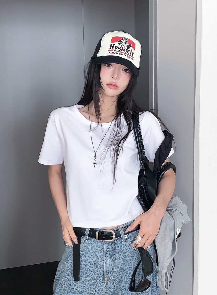 OURWAVE/OUR ROOM韓國東大門代購女裝新款熱賣26春夏T恤Our Wave/Our RoomT恤