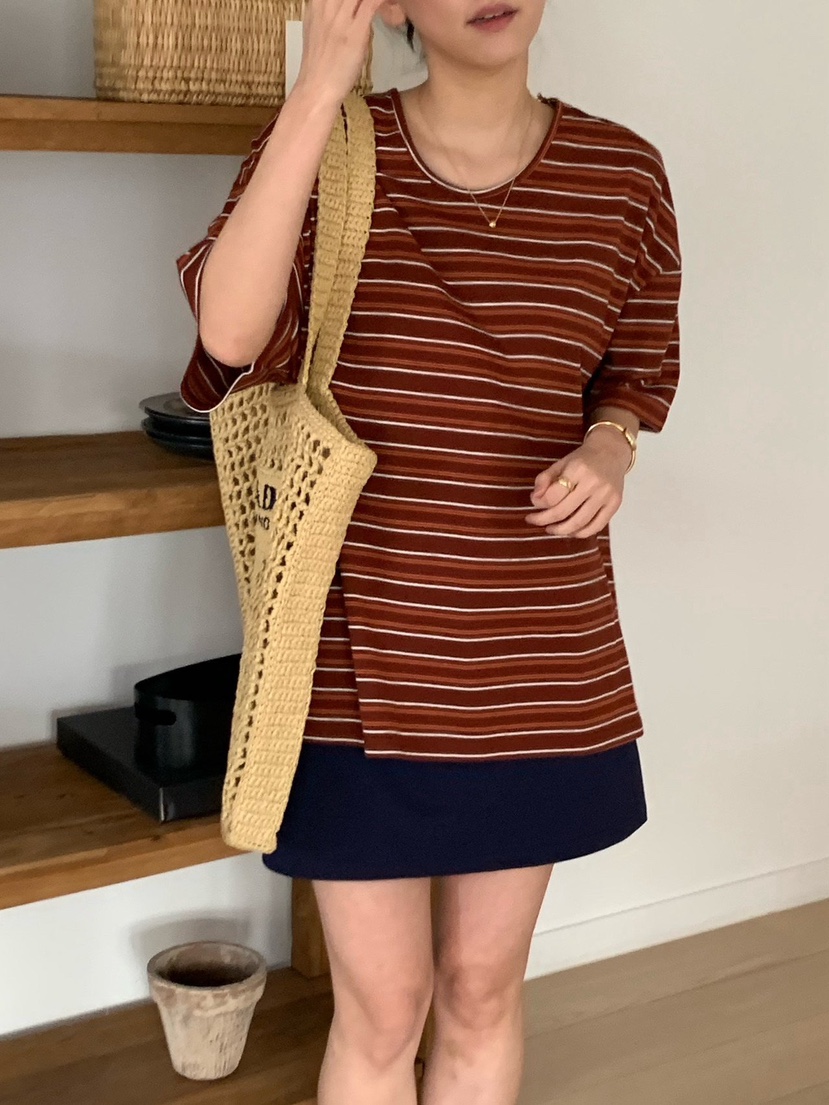 COBALT BLUE韓國代購女裝新款時尚26春夏熱賣休閑人氣T恤COBALT BLUET恤