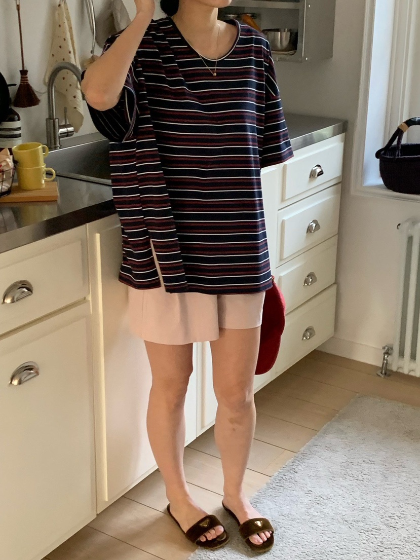 COBALT BLUE韓國代購女裝新款時尚26春夏熱賣休閑人氣T恤COBALT BLUET恤圖色3