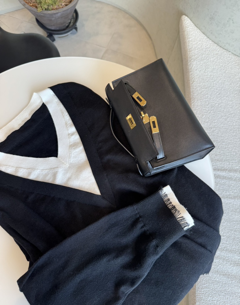 JUJU韓國東大門代購女裝新品26春夏休閑人氣熱賣針織衫V領JUJU針織衫