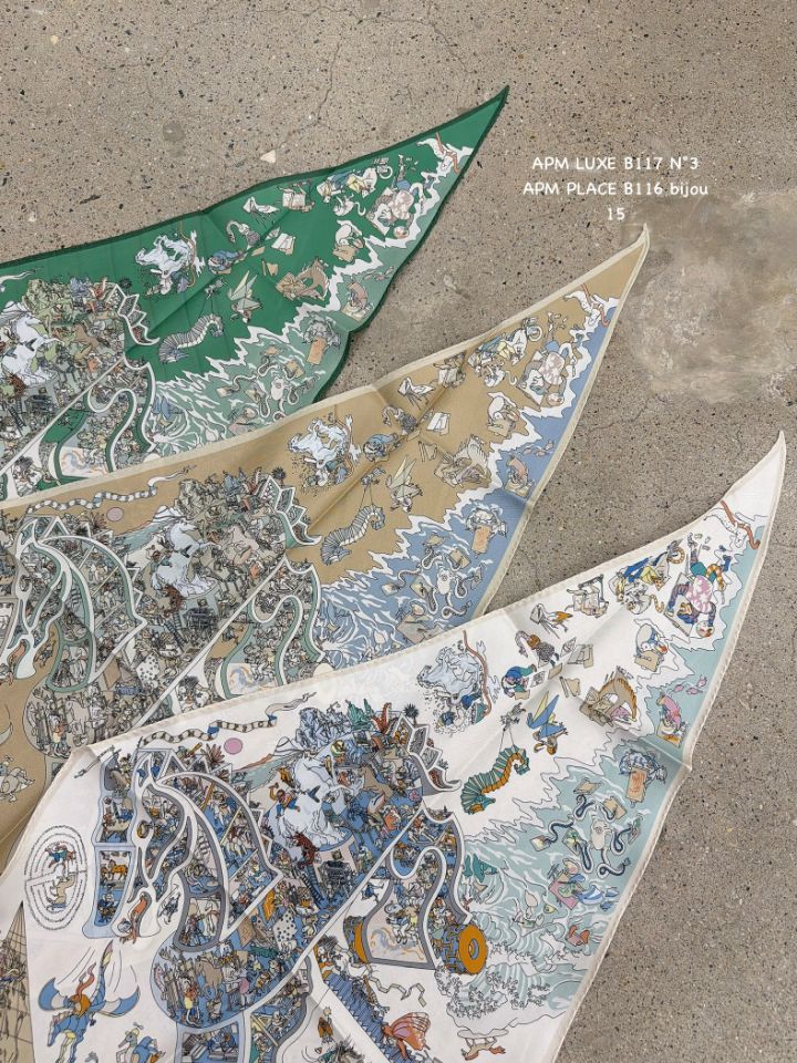 N3韓國東大門代購女裝新品熱賣26春夏休閑人氣圍巾披肩絲綢N3圍巾/披肩