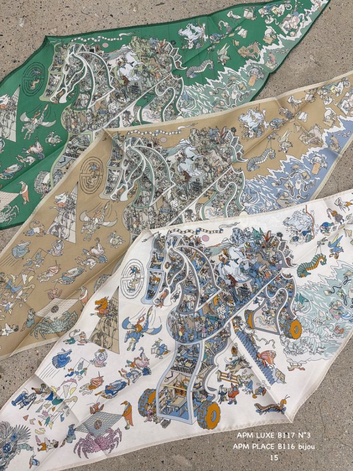 N3韓國東大門代購女裝新品熱賣26春夏休閑人氣圍巾披肩絲綢N3圍巾/披肩