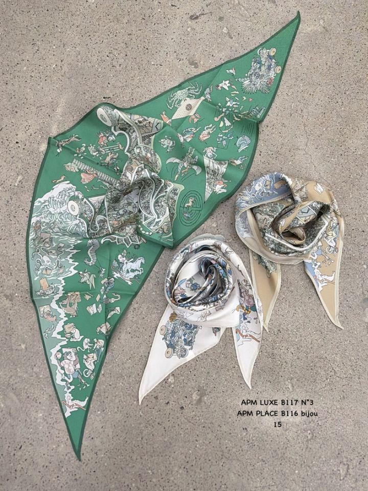 N3韓國東大門代購女裝新品熱賣26春夏休閑人氣圍巾披肩絲綢N3圍巾/披肩