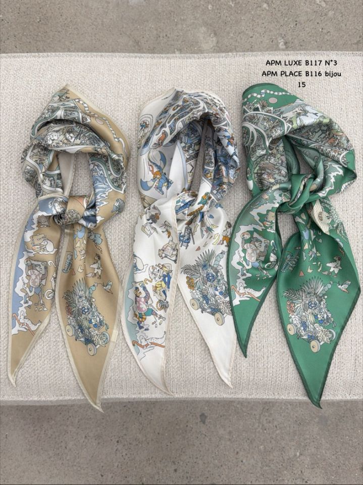 N3韓國東大門代購女裝新品熱賣26春夏休閑人氣圍巾披肩絲綢N3圍巾/披肩