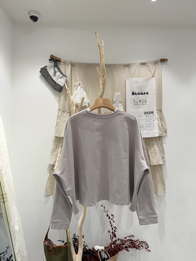 BLOOM韓國東大門直郵女裝新款26春夏人氣時尚推薦休閑衛衣BLOOM-S衛衣