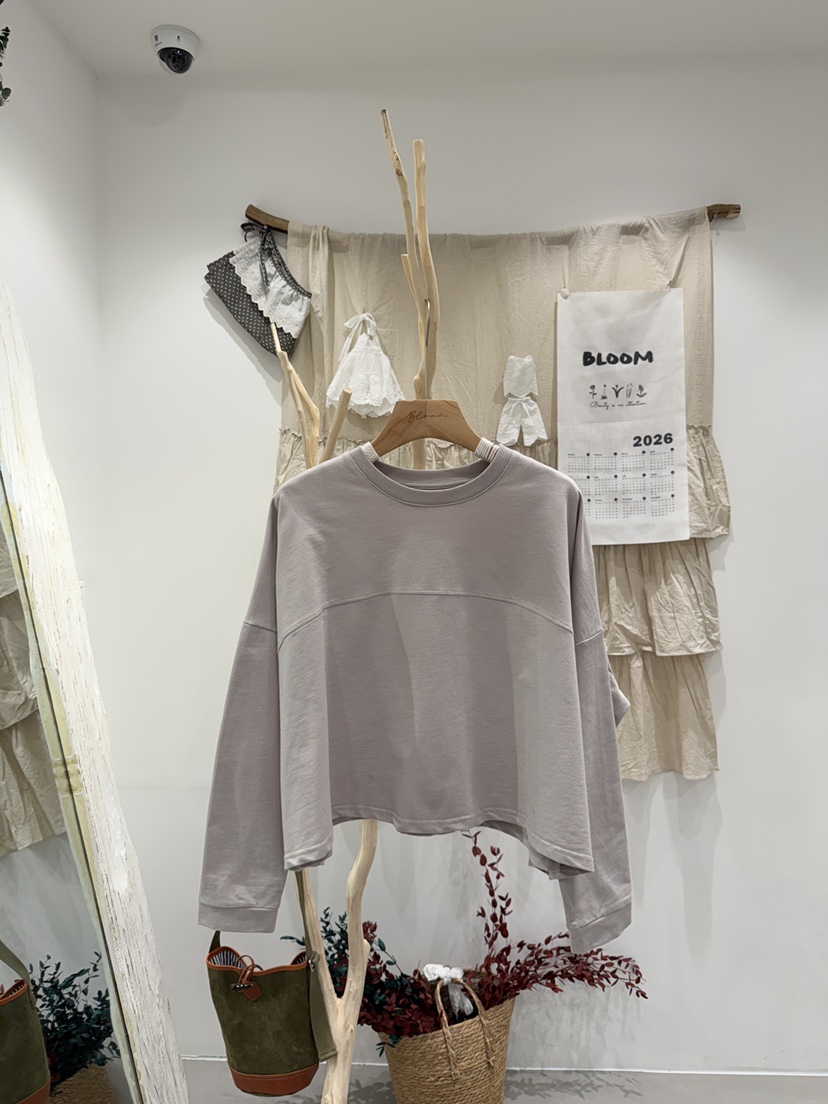 BLOOM韓國東大門直郵女裝新款26春夏人氣時尚推薦休閑衛衣BLOOM-S衛衣圖色1