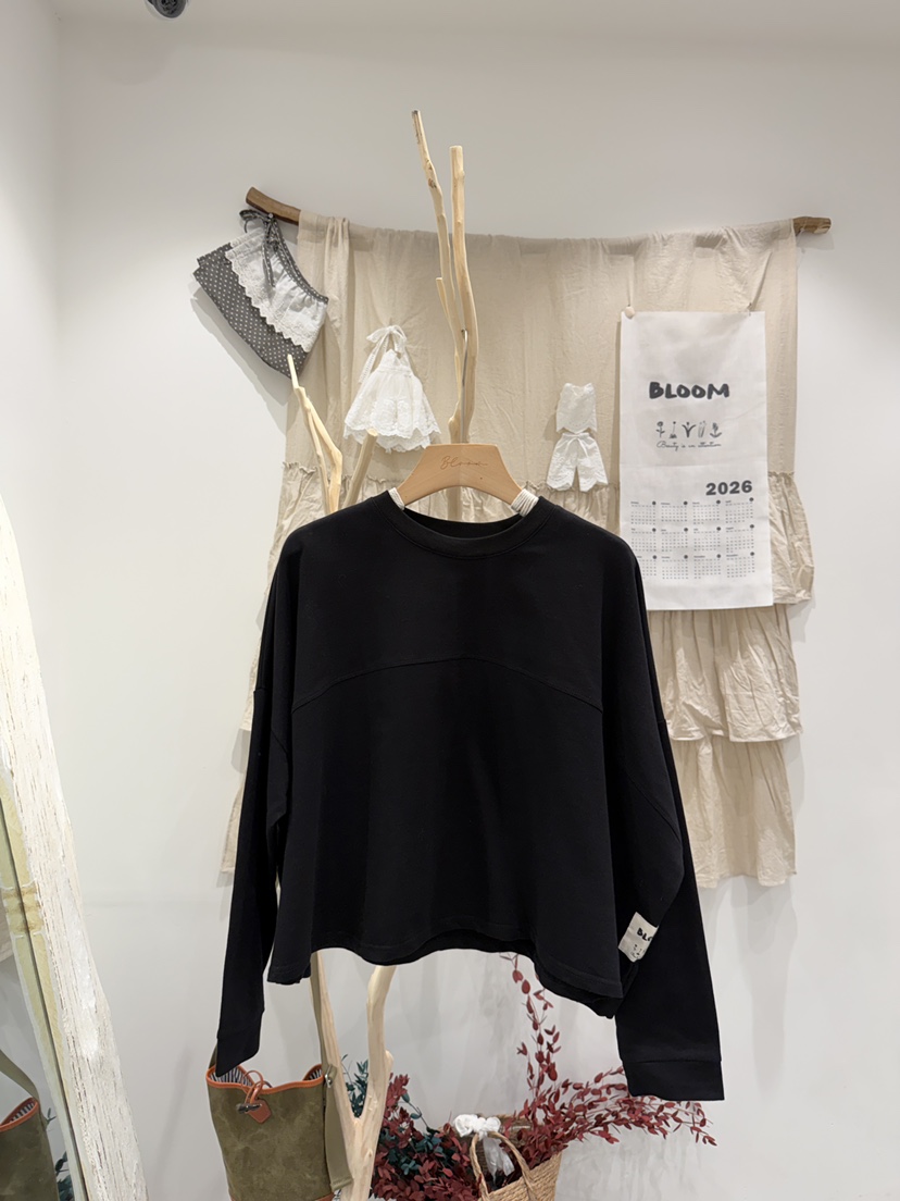 BLOOM韓國東大門直郵女裝新款26春夏人氣時尚推薦休閑衛衣BLOOM-S衛衣圖色2