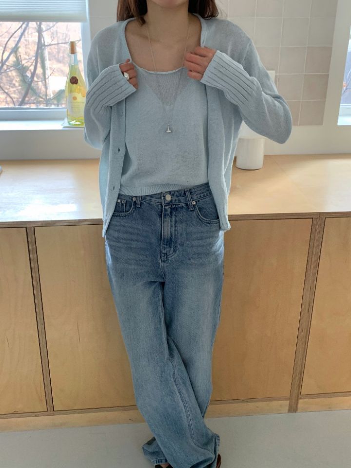 KOMOREBI韓國東大門代購女裝新款休閑人氣熱賣套裝套裝開衫KOMOREBI套裝