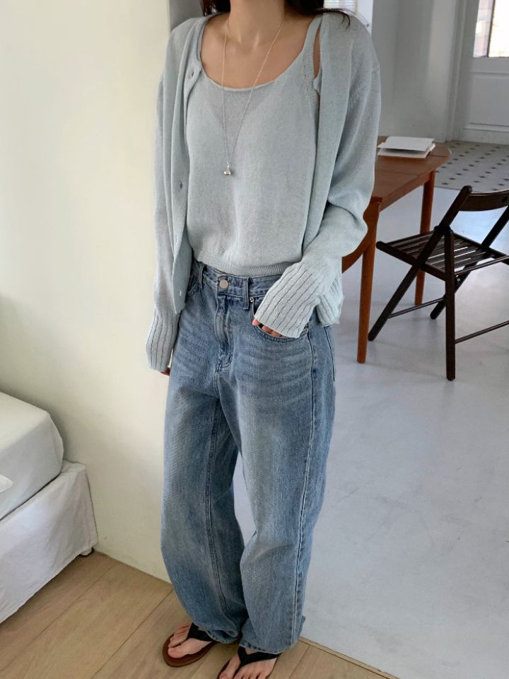 KOMOREBI韓國東大門代購女裝新款休閑人氣熱賣套裝套裝開衫KOMOREBI套裝