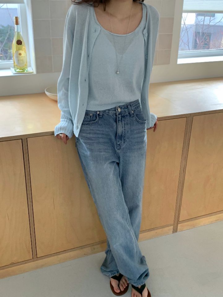 KOMOREBI韓國東大門代購女裝新款休閑人氣熱賣套裝套裝開衫KOMOREBI套裝