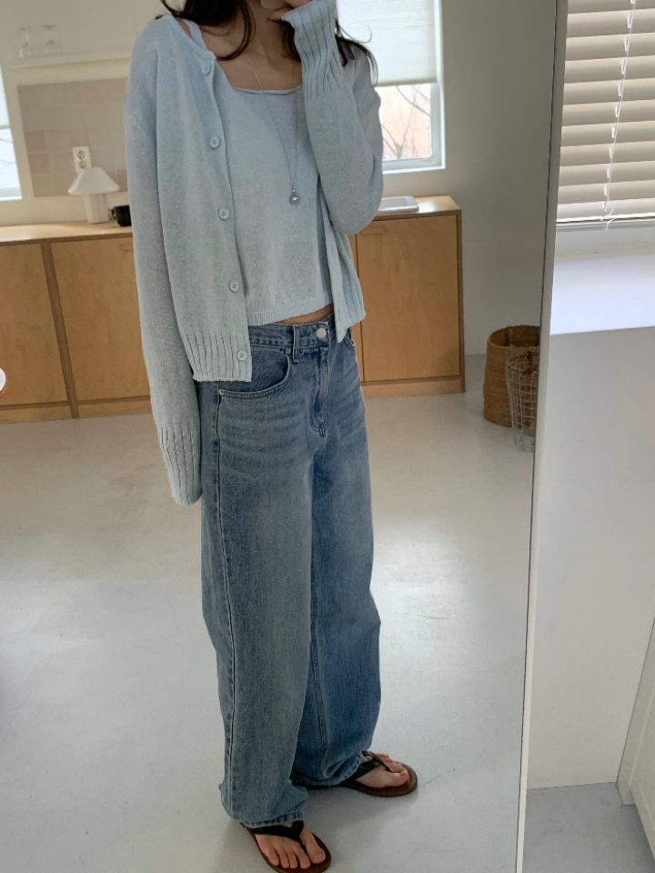 KOMOREBI韓國東大門代購女裝新款休閑人氣熱賣套裝套裝開衫KOMOREBI套裝