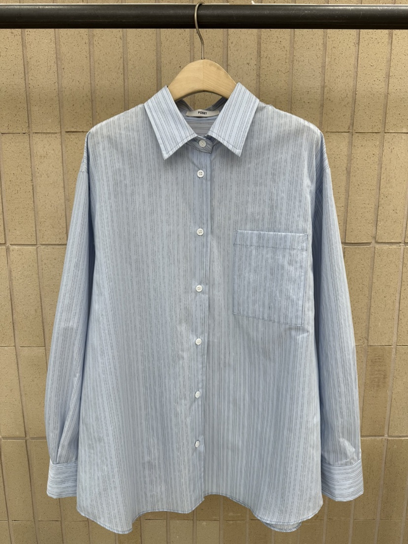 FOSET韓國代購女士新款26春夏時尚職業人氣休閑襯衫蕾絲衫FOSET襯衫/蕾絲衫圖色1