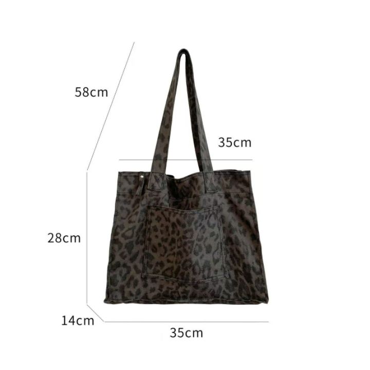 TROUVAILLE韓國東大門直郵女裝新品推薦26春夏單肩斜跨包豹紋TROUVAILLE單肩/斜跨包