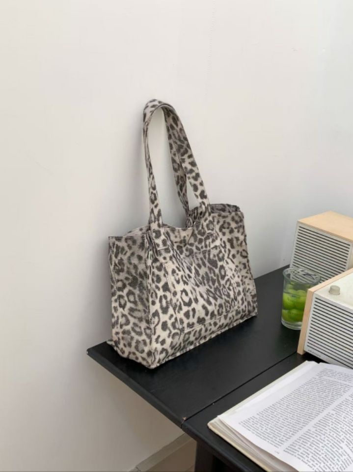 TROUVAILLE韓國東大門直郵女裝新品推薦26春夏單肩斜跨包豹紋TROUVAILLE單肩/斜跨包圖色3