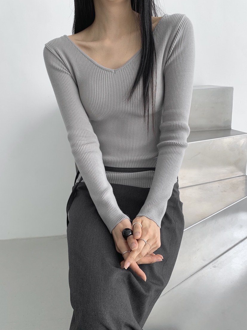 MOMENT韓國直郵女裝新品休閑人氣26春夏熱賣推薦時尚針織衫MOMENT/RECOVER針織衫