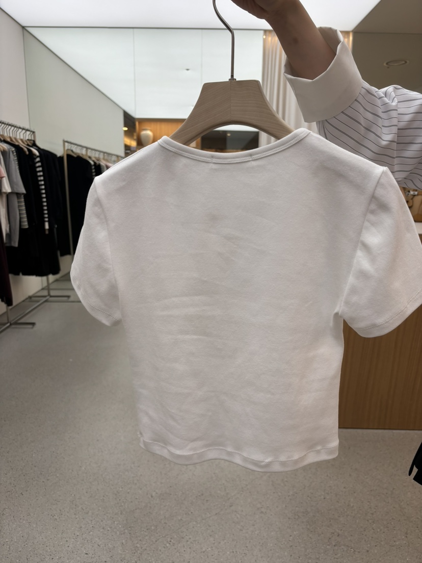 JUJU韓國代購女裝新款人氣職業推薦熱賣休閑時尚26春夏T恤JUJUT恤